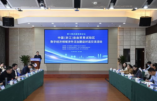 浙江自贸试验区数字经济涉外法治对话在杭启幕 共商文化艺术交流新路径